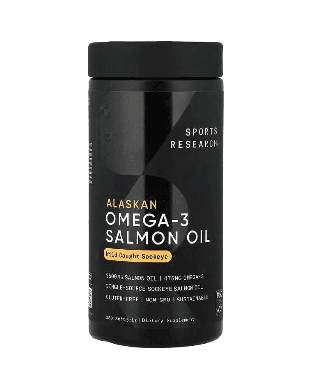 Alaskan Omega-3 Salmon oil 180 softgels