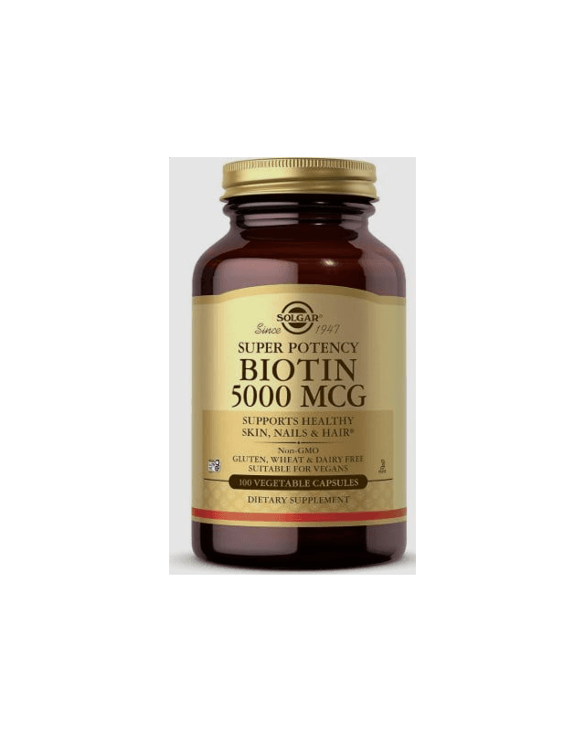 Biotin 5000mcg 100 vegcaps