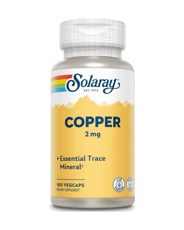 Copper 2mg 100 vegcaps