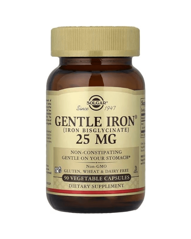 Gentle Iron 25mg 90 vegcaps