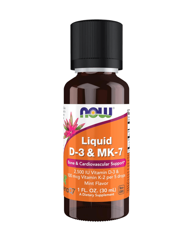 Liquid D3 & MK-7 2500IU 30ml (Now)