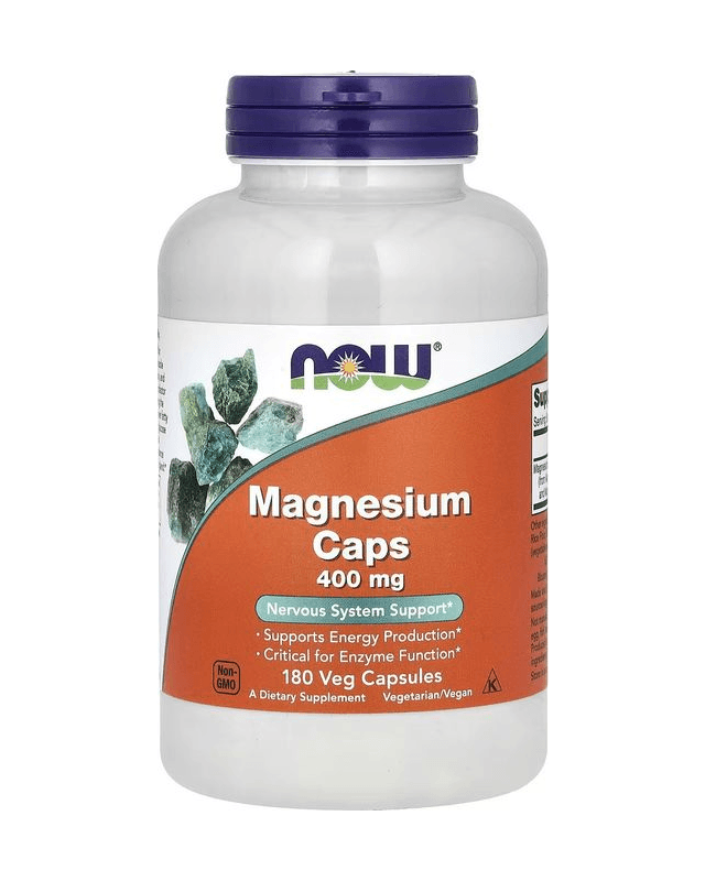 Magnesium Caps 400mg 180 vegcaps
