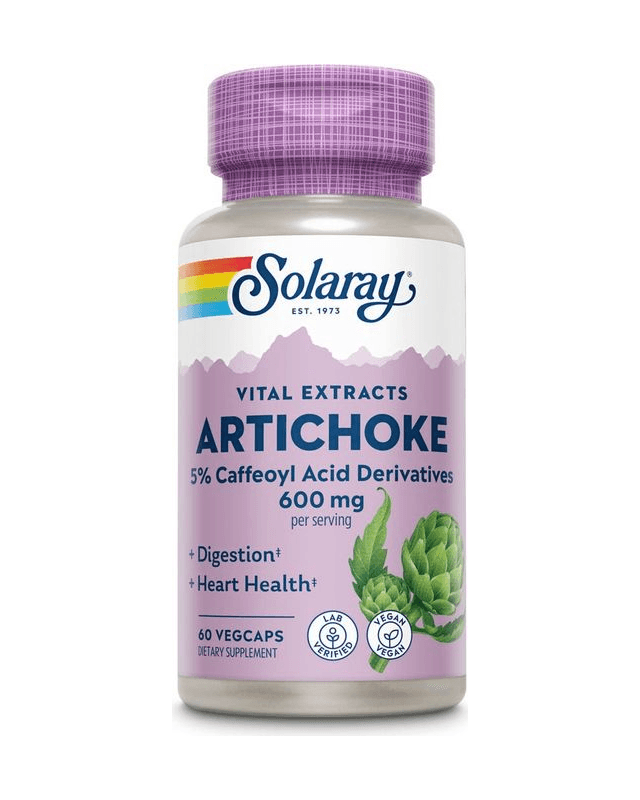 Artichoke 5% caffeoyl acid derivatives 600mg (Solaray)