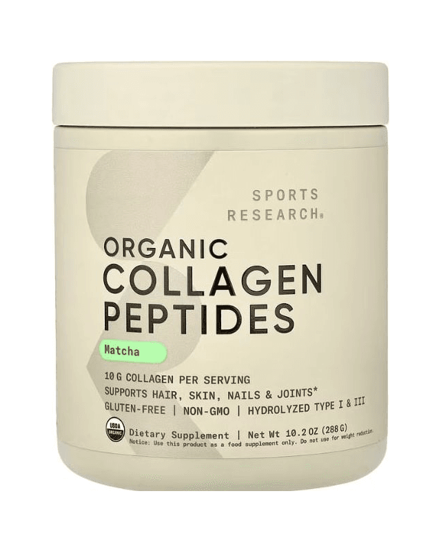 Collagen Peptides Matcha 288g (Sport Research)