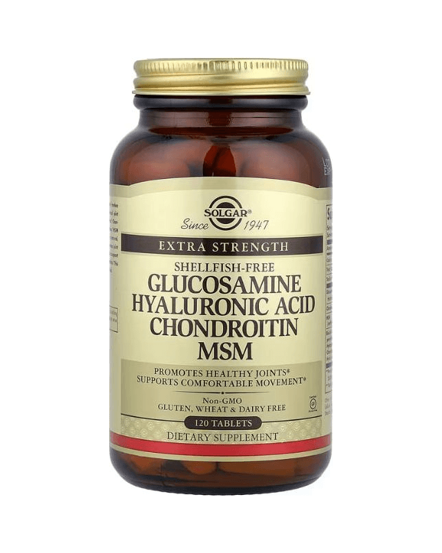 Glucosomine & Hyaluronic Acid & Chondroitin MSM 120 tab (Solgar)