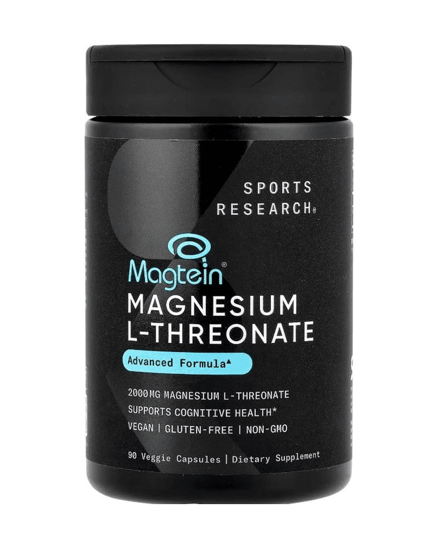 Magnesium L-Threonate 2000mg 90 vegcaps